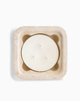 Walk On The Wild Side Three Wick Candle Refill - White