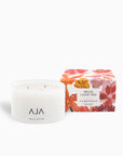 Hello, I Love You - Candle Set - Single and Three Wick White