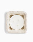 Hello, I Love You Three Wick Candle Refill - White
