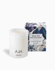 Walk On The Wild Side Single Wick Candle - White