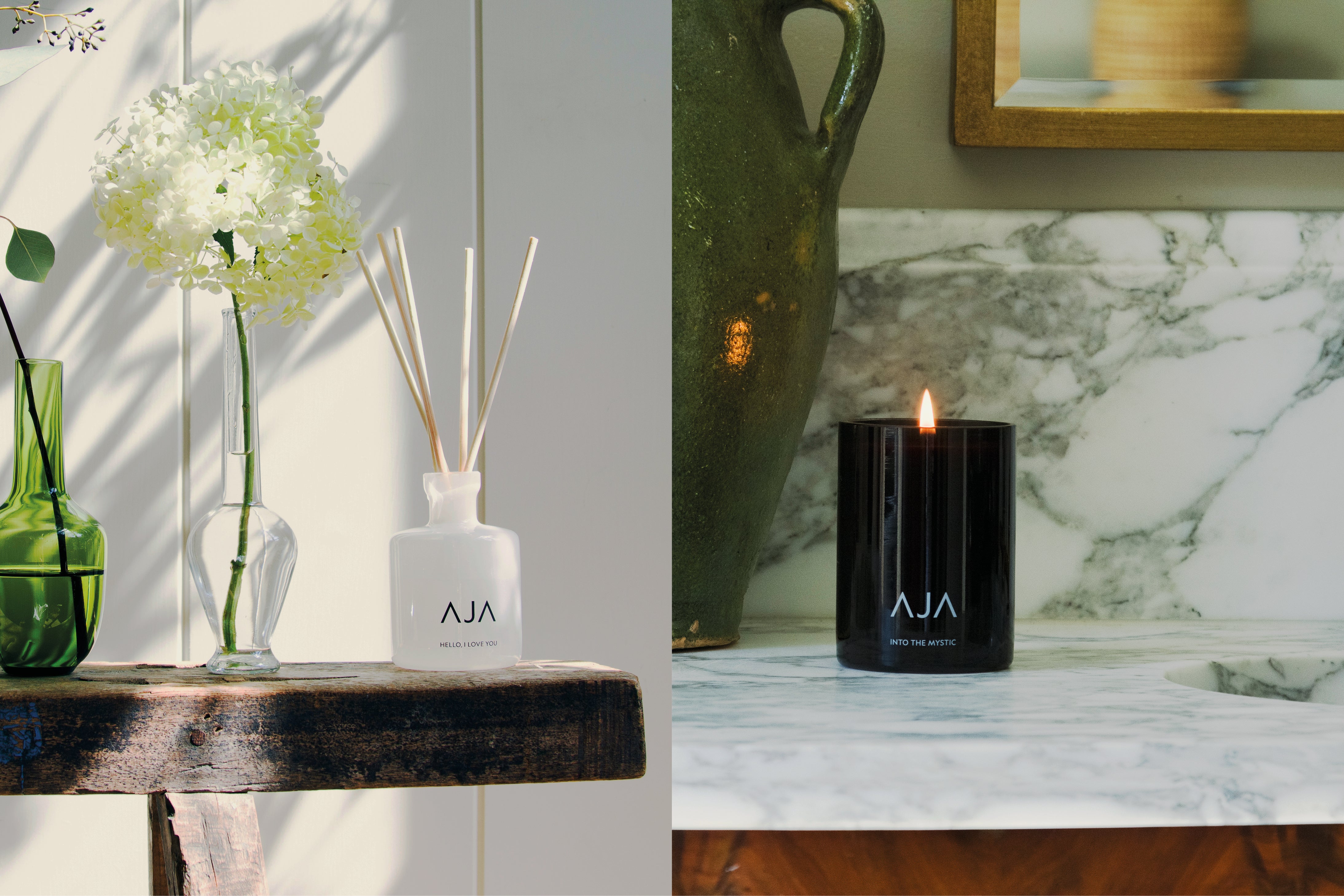 HOW TO SCENT YOUR HOME CANDLES VS DIFFUSERS Aja Botanicals