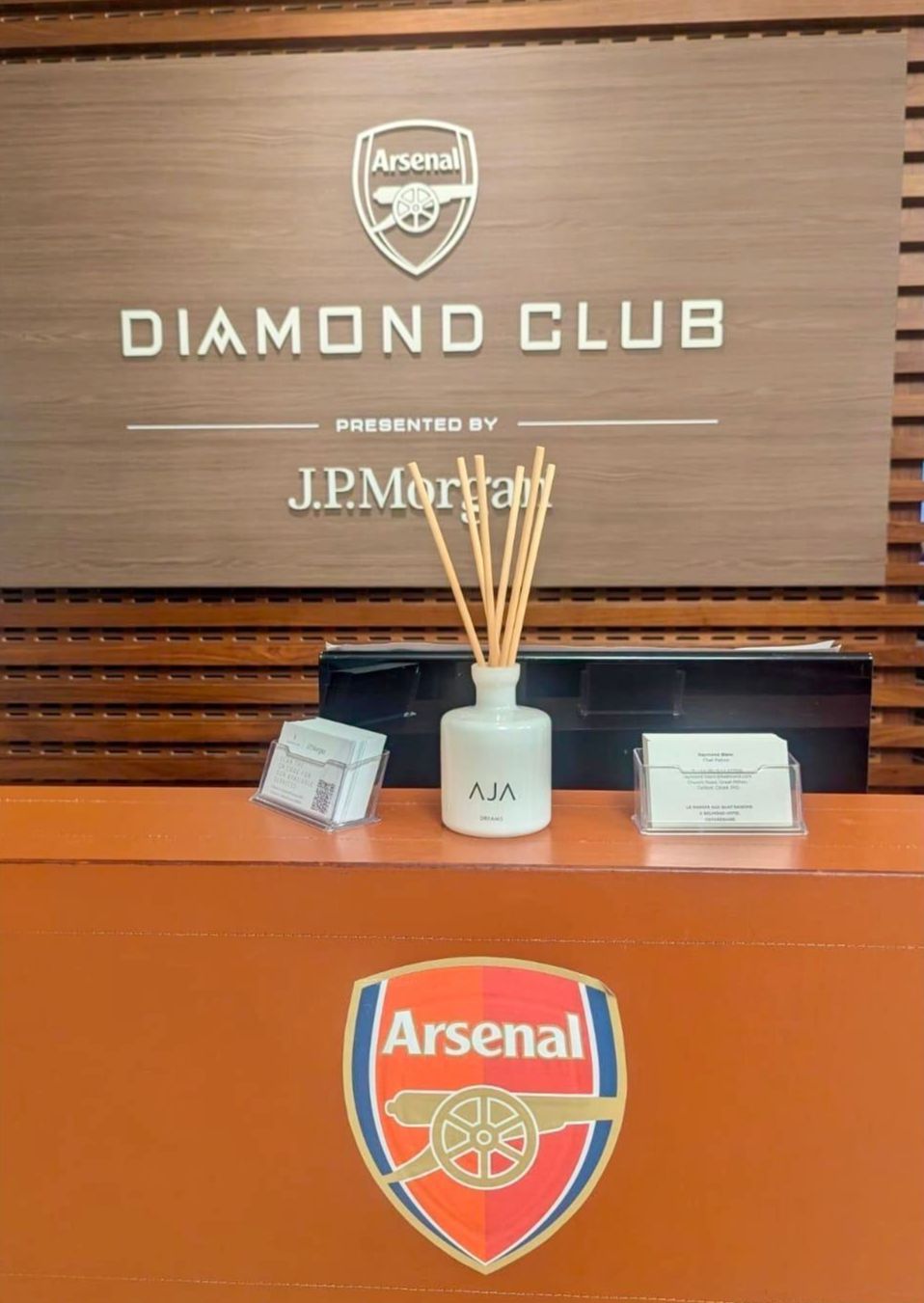 Find Aja Botanicals in Arsenal Football Club’s Diamond Club