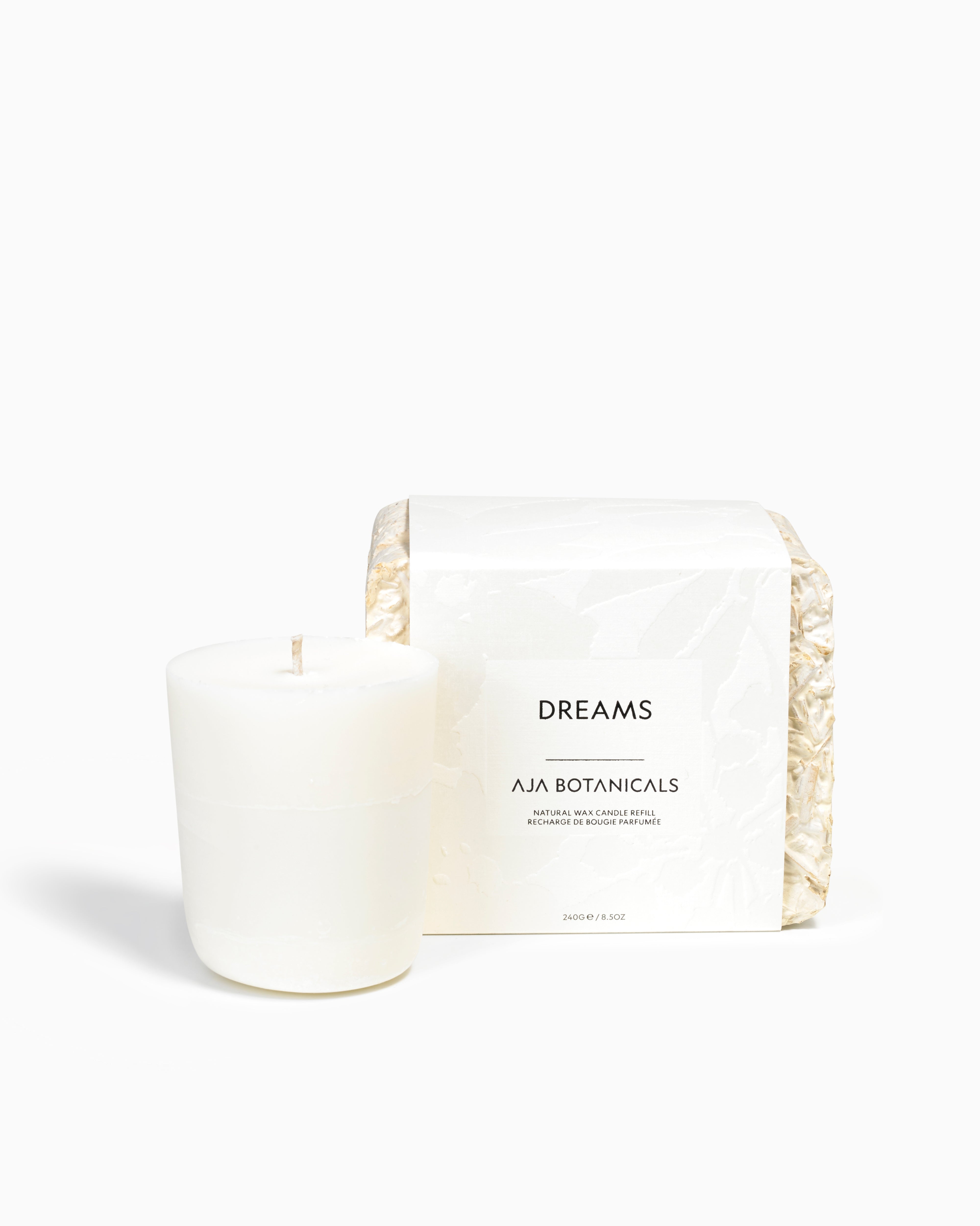 Dreams Single Wick Candle Refill - White