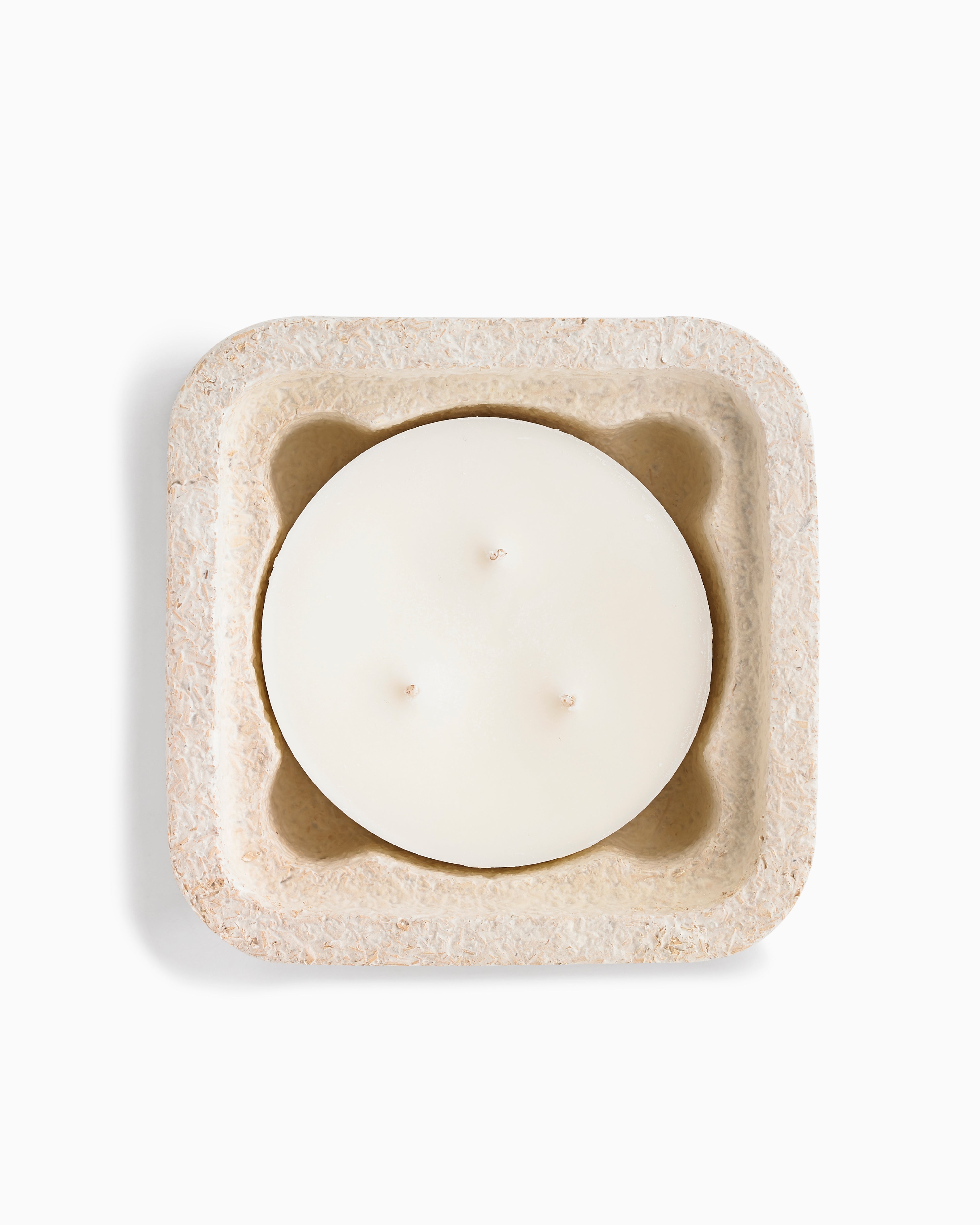 Walk On The Wild Side Three Wick Candle Refill - White