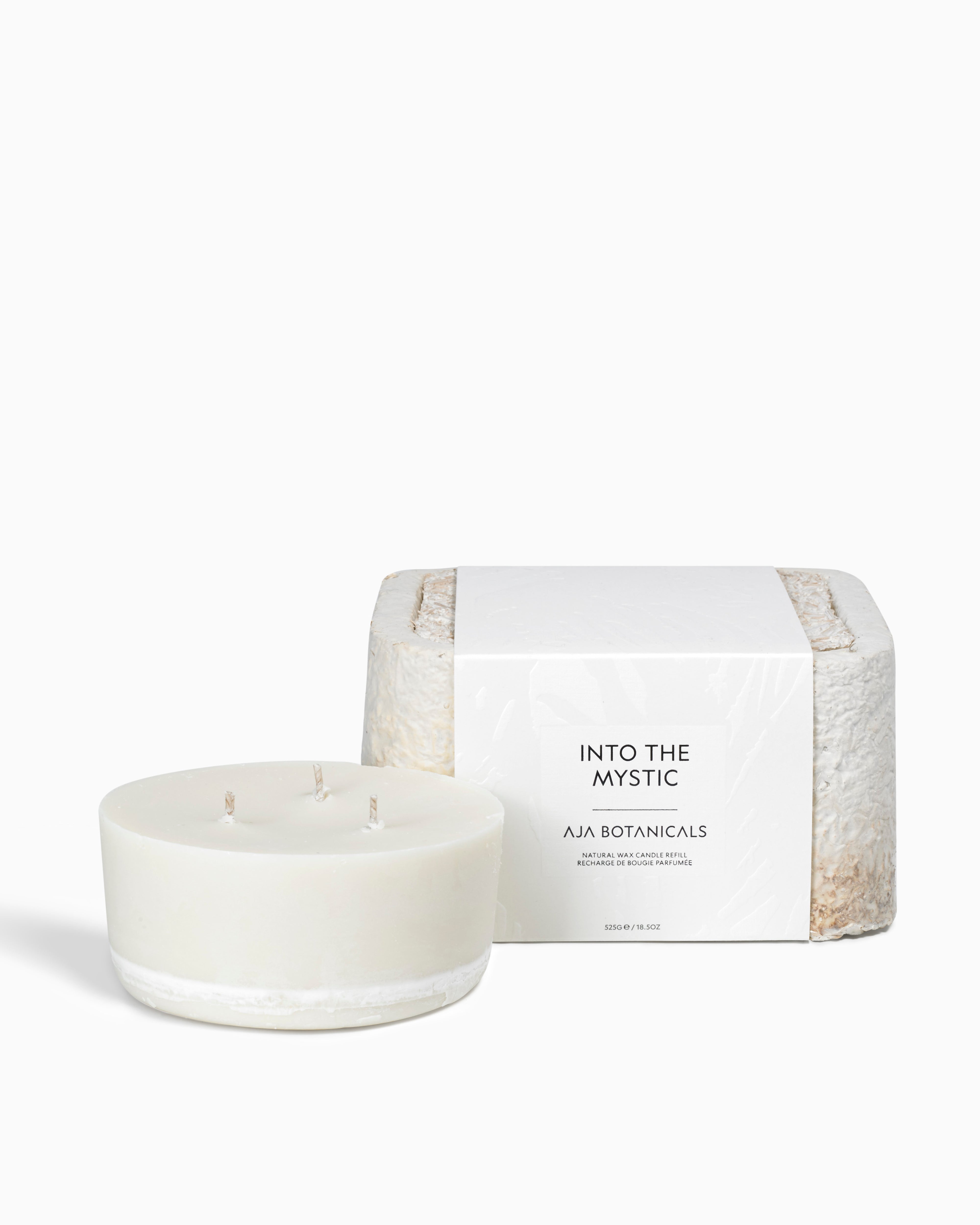 Into The Mystic Three Wick Candle Refill - White